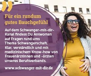 Schwanger mit Dir © Berufsverband der Frauenärzte e.V.